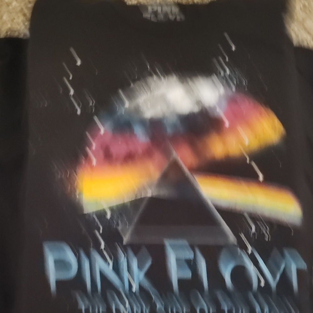 Pink Floyd Black and Pink Short Sleeve Tee - Picture 3 of 6